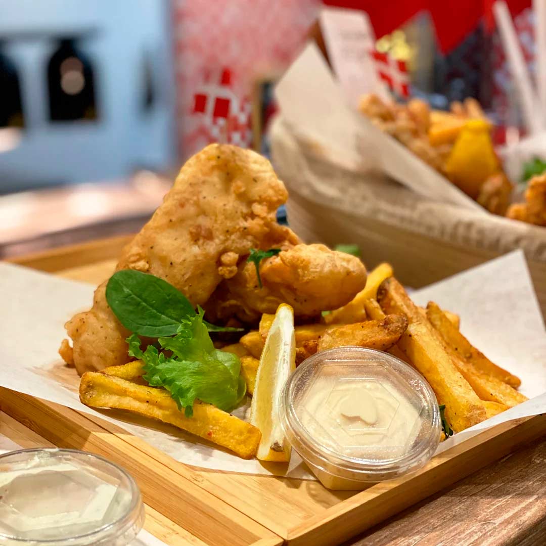 Muslinger hos Den Heldige Fisker