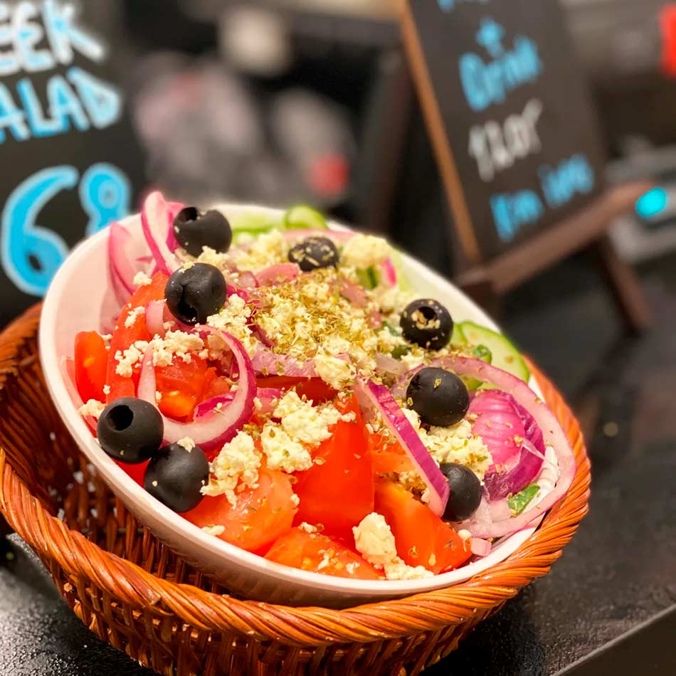 Græsk mad hos The Black Olive 