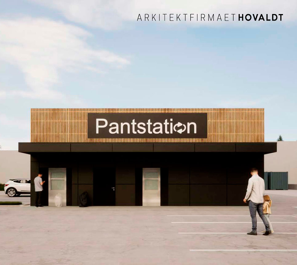 Pantstation ved City2 i Taastrup